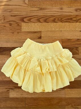 Lola Ruffle Skirt Blanco by Nature